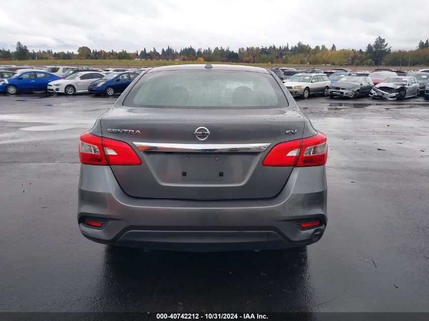 2017 Nissan Sentra Sv VIN: 3N1AB7AP0HL671141 Lot: 40742212