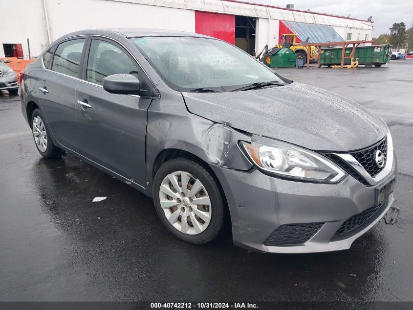 2017 Nissan Sentra Sv VIN: 3N1AB7AP0HL671141 Lot: 40742212