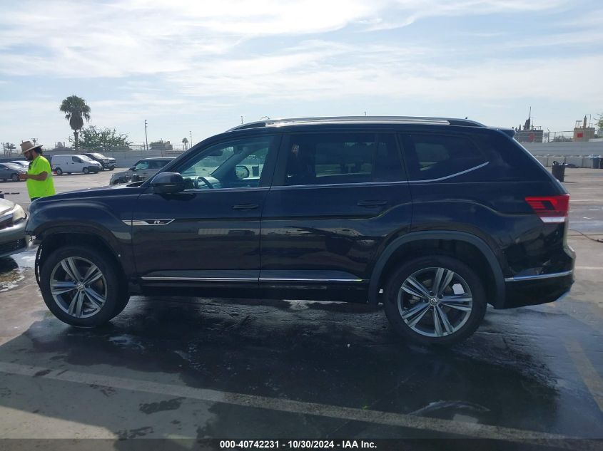 2019 Volkswagen Atlas 3.6L V6 Se W/Technology R-Line VIN: 1V2YR2CA2KC619112 Lot: 40742231