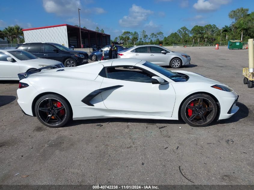 2022 Chevrolet Corvette Stingray Rwd 3Lt VIN: 1G1YC3D43N5116577 Lot: 40742238