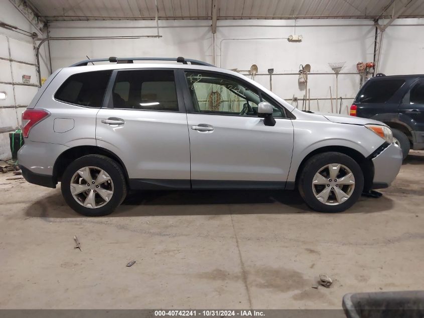 2014 Subaru Forester 2.5I Premium VIN: JF2SJAEC0EH428997 Lot: 40742241