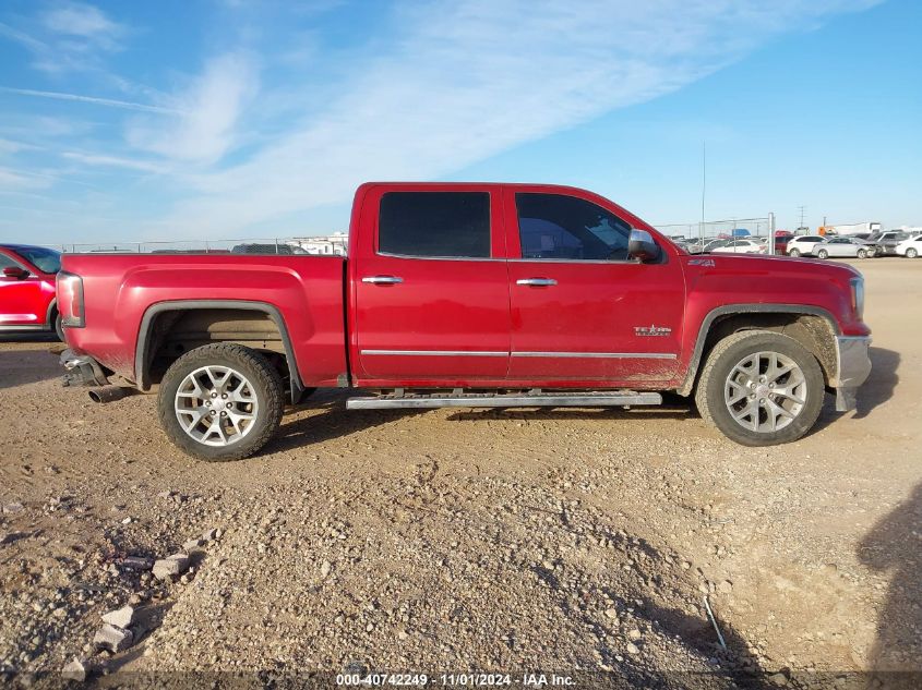 2018 GMC Sierra 1500 Slt VIN: 3GTU2NECXJG604356 Lot: 40742249