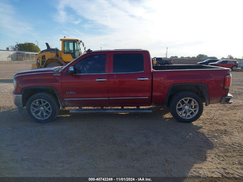 2018 GMC Sierra 1500 Slt VIN: 3GTU2NECXJG604356 Lot: 40742249