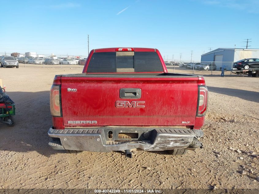 2018 GMC Sierra 1500 Slt VIN: 3GTU2NECXJG604356 Lot: 40742249