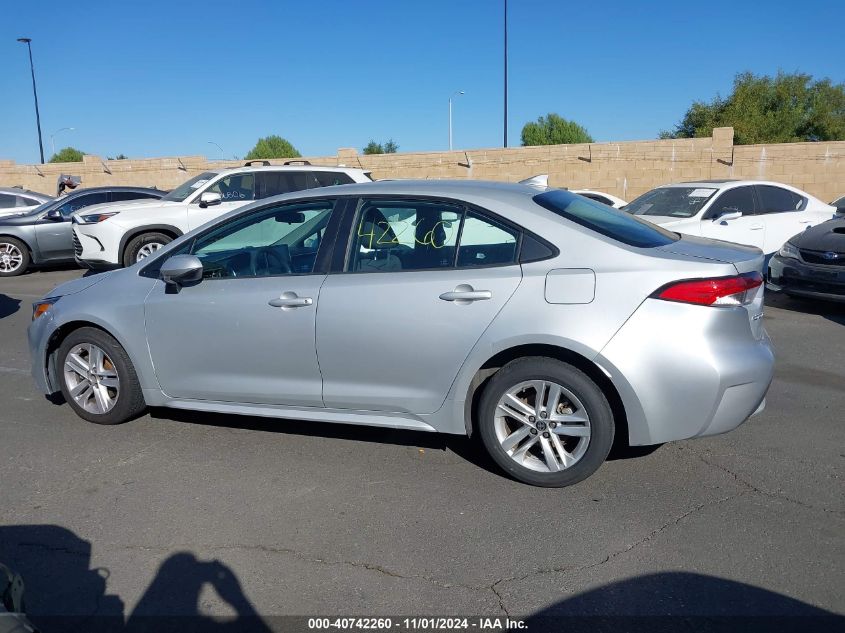 2020 Toyota Corolla Le VIN: 5YFEPRAE1LP021403 Lot: 40742260