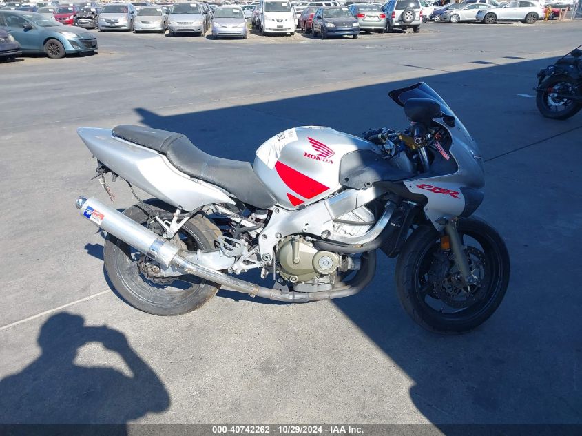 1999 Honda Cbr600 F4 VIN: JH2PC3507XM006792 Lot: 40742262