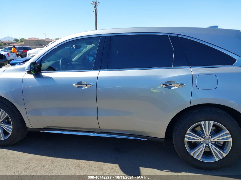 2020 Acura Mdx Standard VIN: 5J8YD4H31LL055994 Lot: 40742277