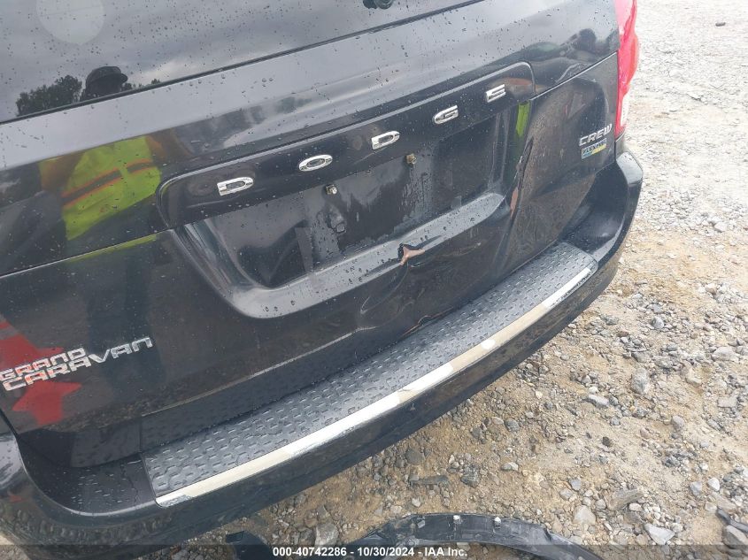 2014 Dodge Grand Caravan Sxt VIN: 2C4RDGCG2ER476955 Lot: 40742286