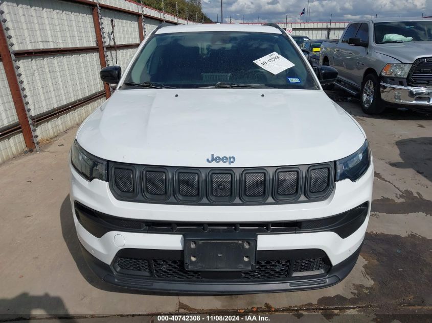 2022 Jeep Compass Latitude Fwd VIN: 3C4NJCBB0NT138845 Lot: 40742308