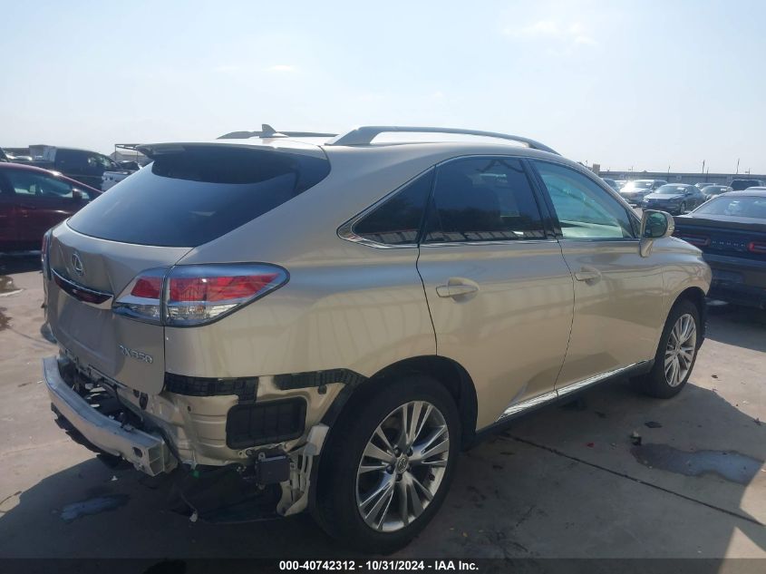 2013 Lexus Rx 350 VIN: 2T2ZK1BA8DC103865 Lot: 40742312