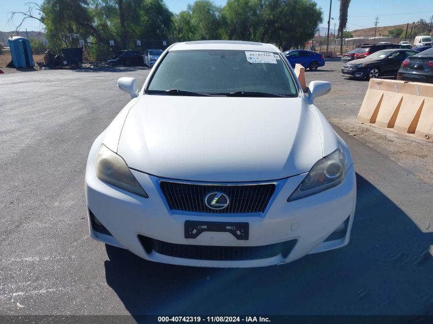 2013 Lexus Is 250 VIN: JTHBF5C21D5190173 Lot: 40742319