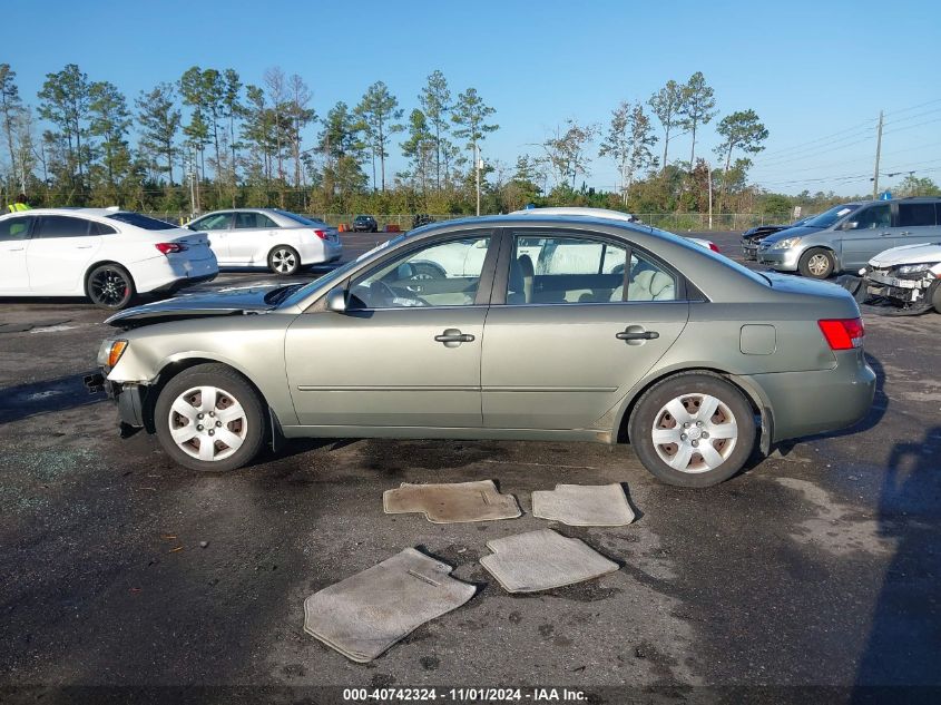 2008 Hyundai Sonata Gls VIN: 5NPET46C48H301181 Lot: 40742324