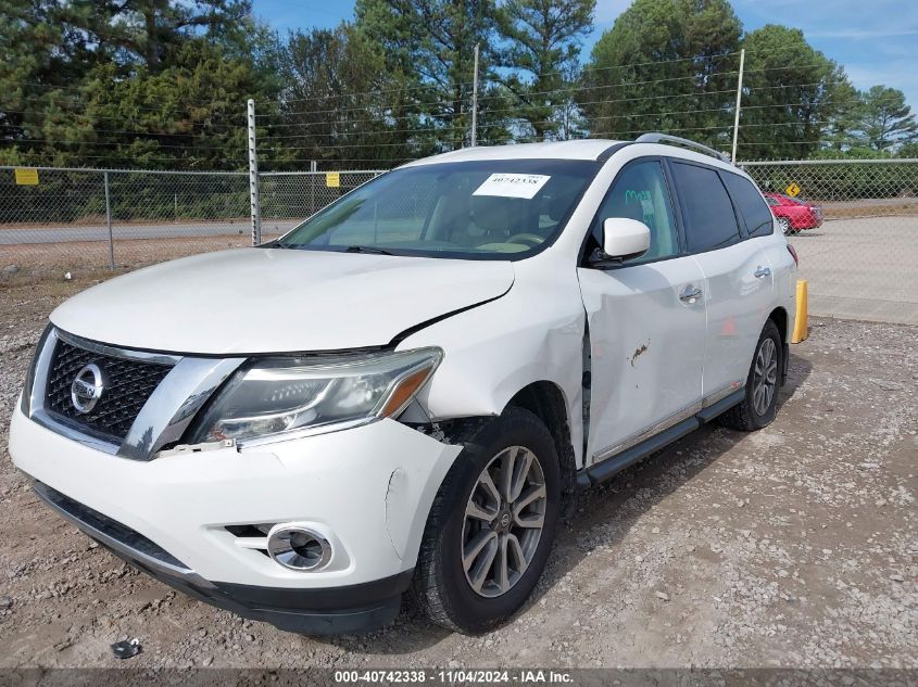 2013 Nissan Pathfinder Sl VIN: 5N1AR2MN4DC668198 Lot: 40742338