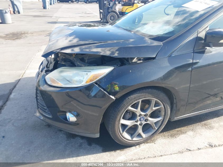 2013 Ford Focus Se VIN: 1FADP3F20DL291066 Lot: 40742366