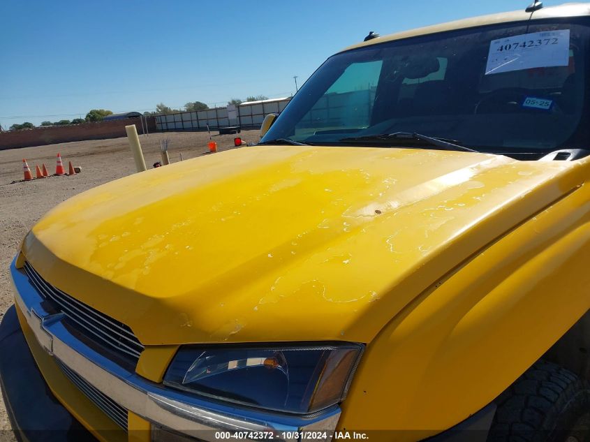 2003 Chevrolet Avalanche 1500 VIN: 3GNEC13T83G309859 Lot: 40742372