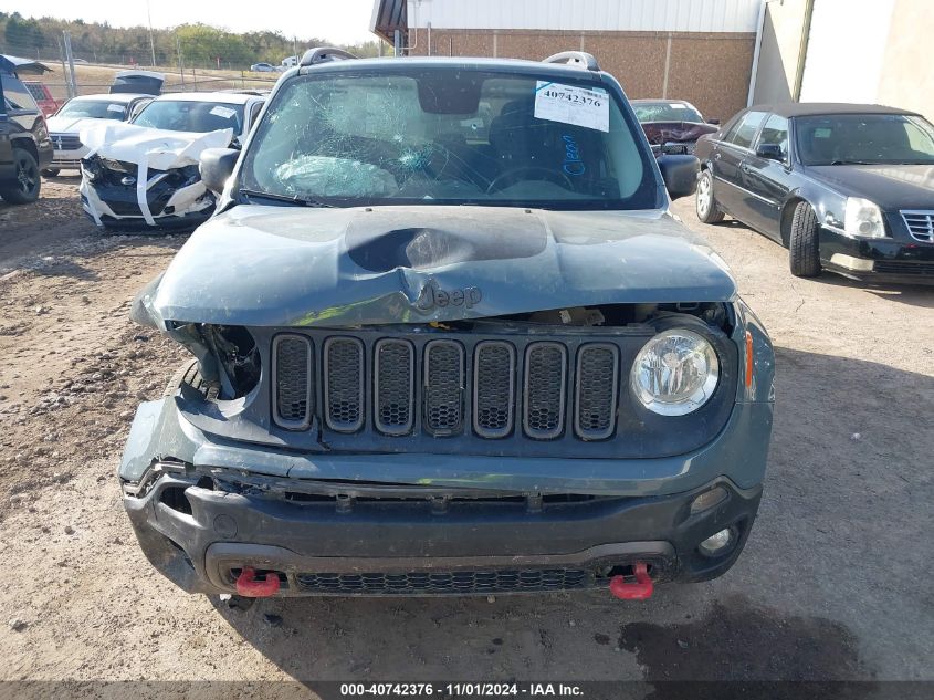 2015 Jeep Renegade Trailhawk VIN: ZACCJBCT8FPC33770 Lot: 40742376