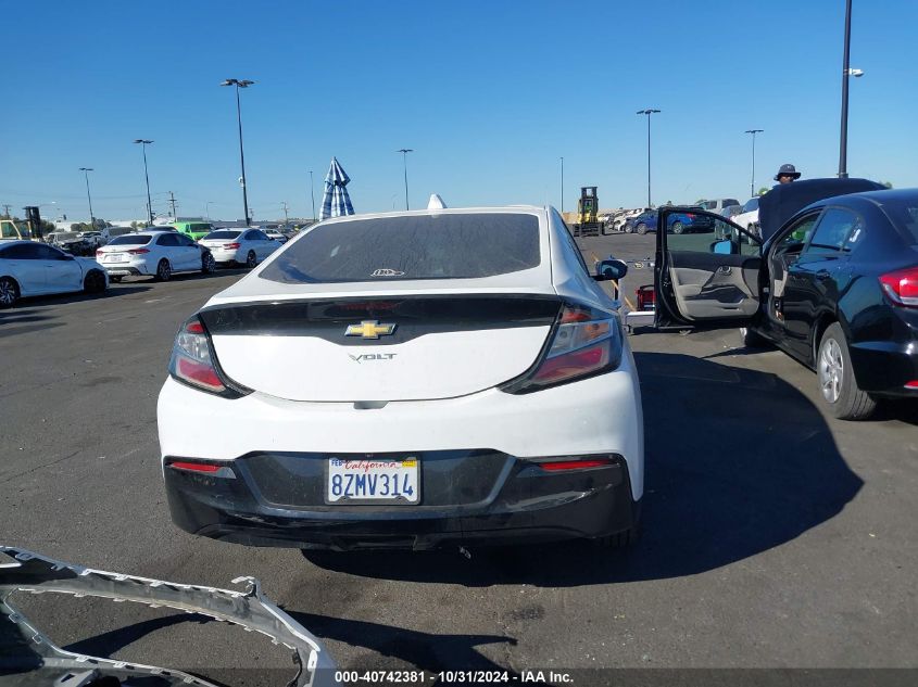 2017 Chevrolet Volt Lt VIN: 1G1RC6S55HU178784 Lot: 40742381