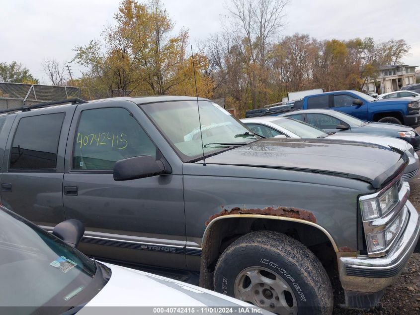 1999 Chevrolet Tahoe Ls VIN: 1GNEK13R1XJ536600 Lot: 40742415