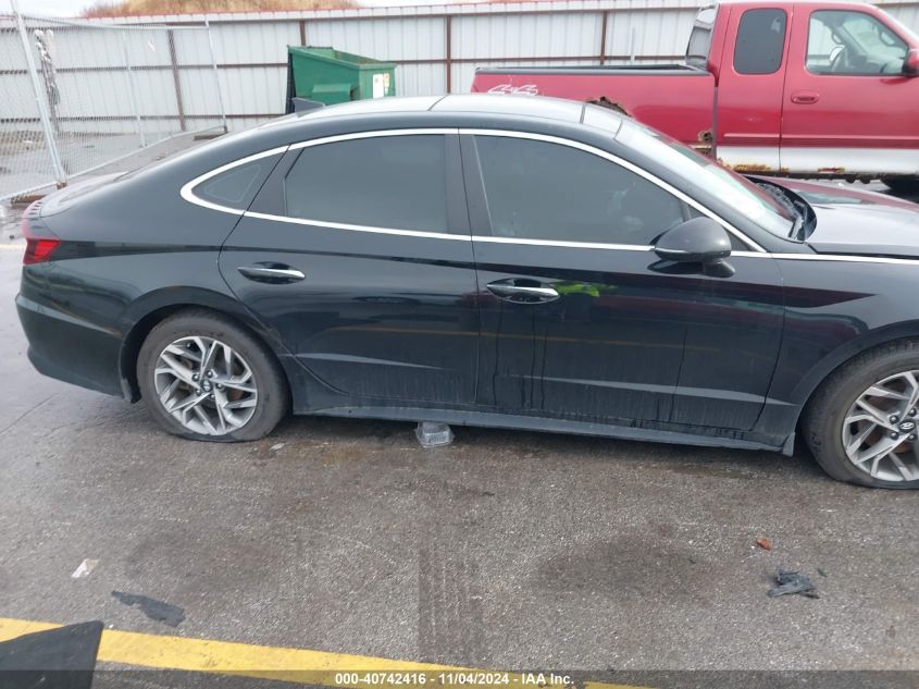 2020 Hyundai Sonata Sel VIN: 5NPEF4JA8LH058237 Lot: 40742416