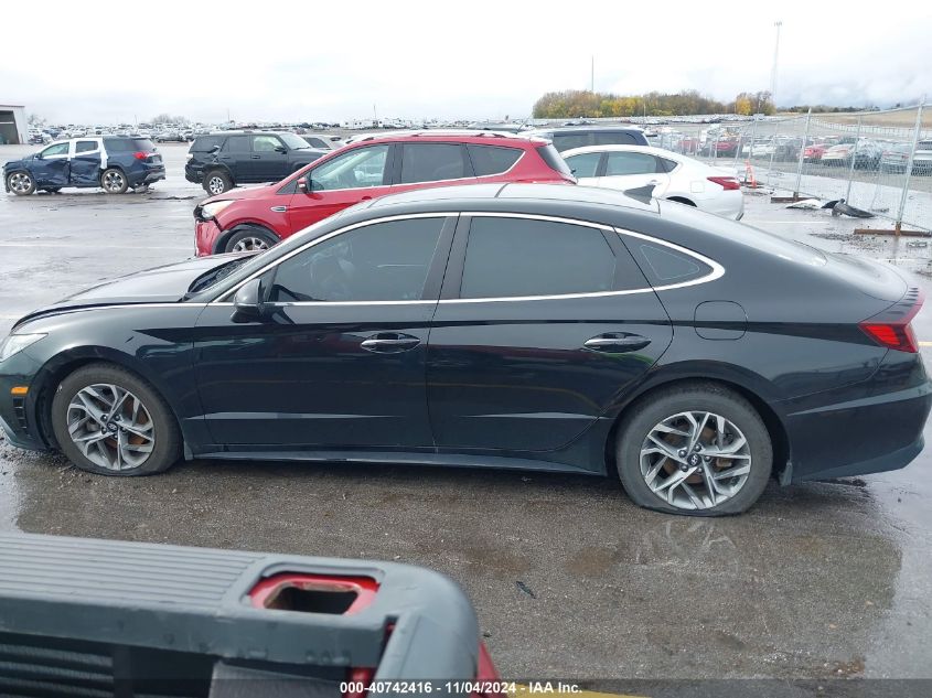 2020 Hyundai Sonata Sel VIN: 5NPEF4JA8LH058237 Lot: 40742416