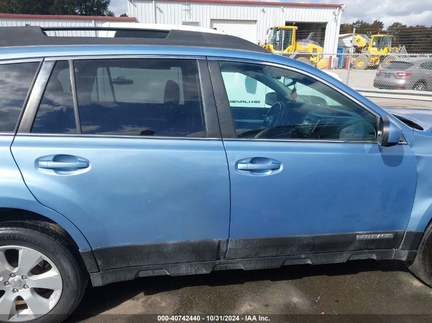 2011 Subaru Outback 2.5I Premium VIN: 4S4BRCGC5B3333906 Lot: 40742440