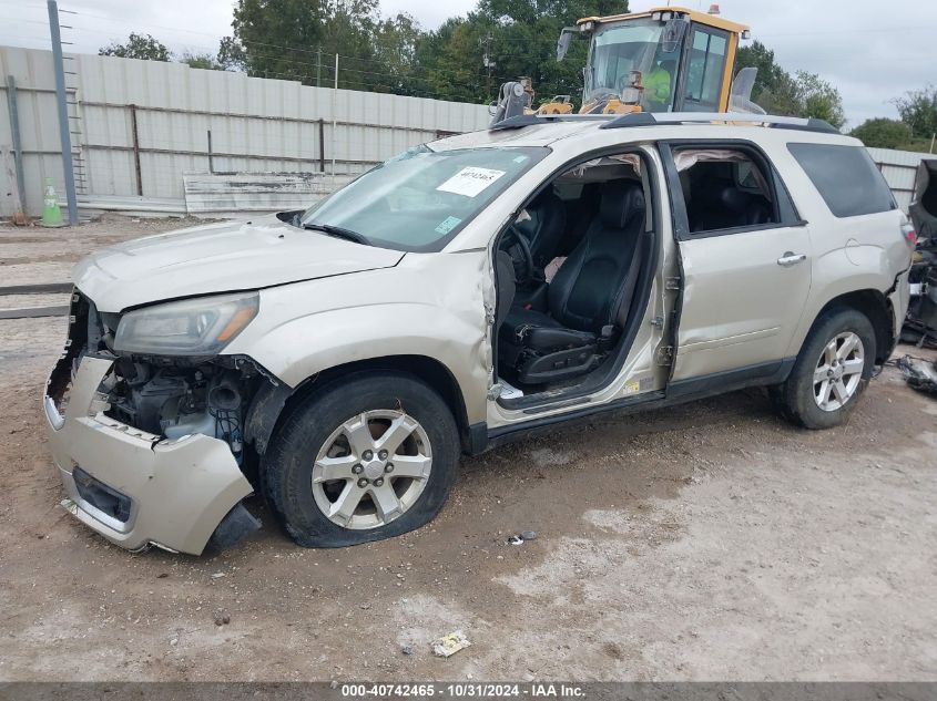 VIN 1GKKRPKD4FJ365182 2015 GMC ACADIA no.2