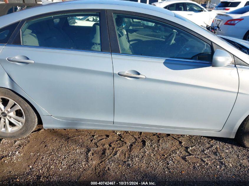 2013 Hyundai Sonata Gls VIN: 5NPEB4AC8DH704102 Lot: 40742467