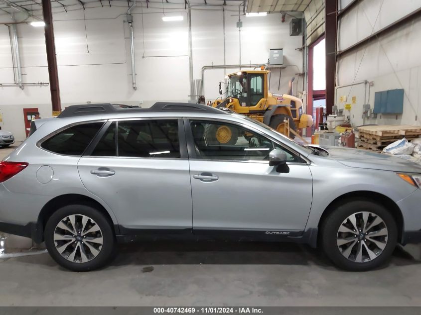 2017 Subaru Outback 2.5I Limited VIN: 4S4BSANC4H3231484 Lot: 40742469