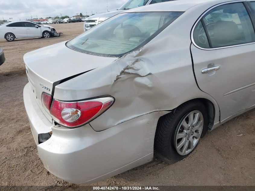 2003 Lexus Es 300 VIN: JTHBF30G536009833 Lot: 40742470