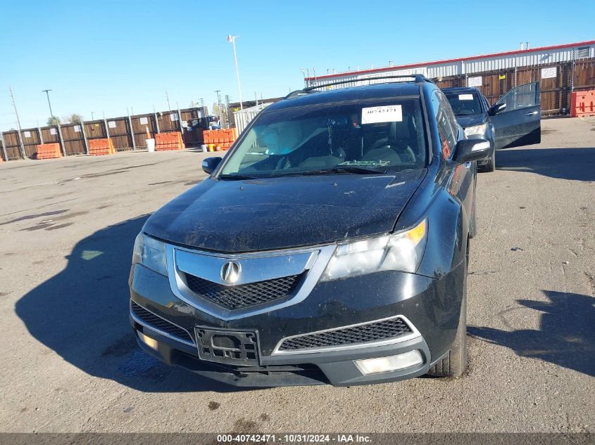 2013 Acura Mdx Technology Package VIN: 2HNYD2H42DH512199 Lot: 40742471