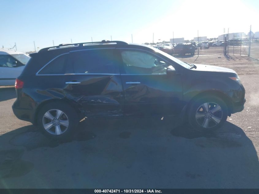 2013 Acura Mdx Technology Package VIN: 2HNYD2H42DH512199 Lot: 40742471