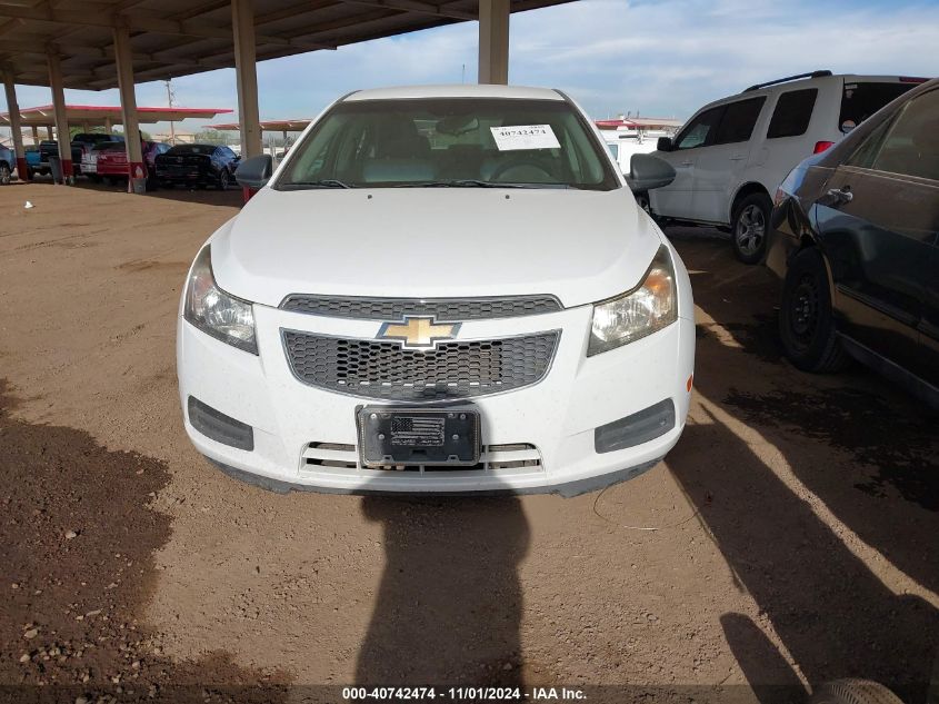 2013 Chevrolet Cruze Ls Auto VIN: 1G1PA5SGXD7315395 Lot: 40742474