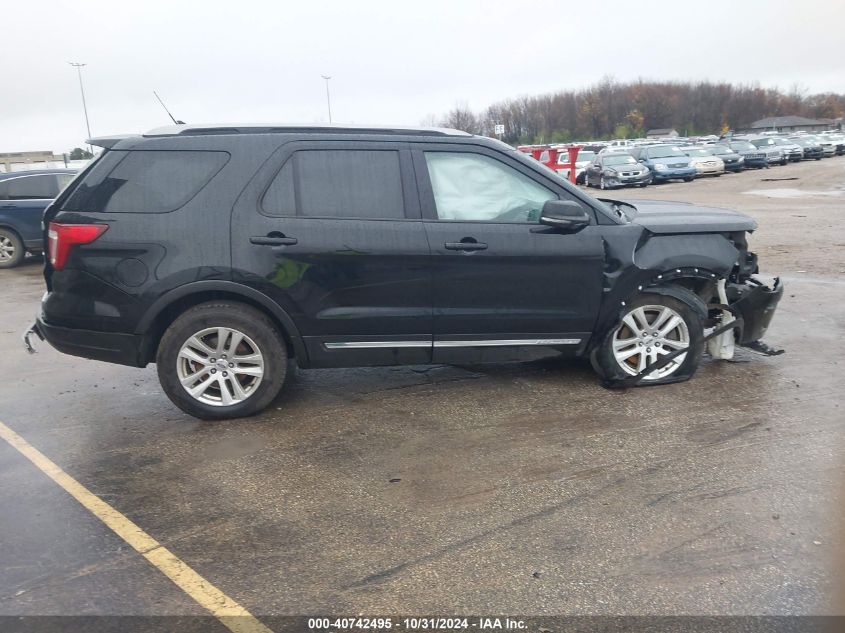 2018 Ford Explorer Xlt VIN: 1FM5K8D8XJGC65527 Lot: 40742495