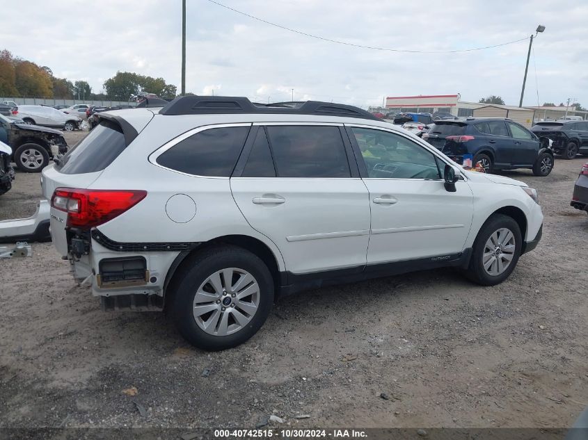 2019 Subaru Outback 2.5I Premium VIN: 4S4BSAHC2K3297678 Lot: 40742515