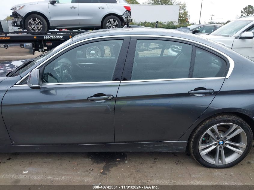 2018 BMW 330I xDrive VIN: WBA8D9G52JNU67564 Lot: 40742531