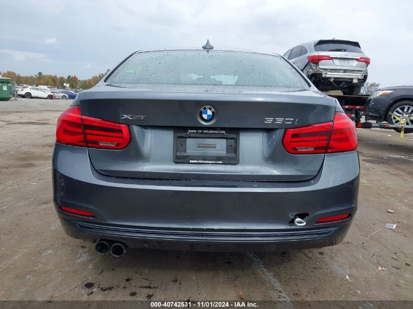 2018 BMW 330I xDrive VIN: WBA8D9G52JNU67564 Lot: 40742531