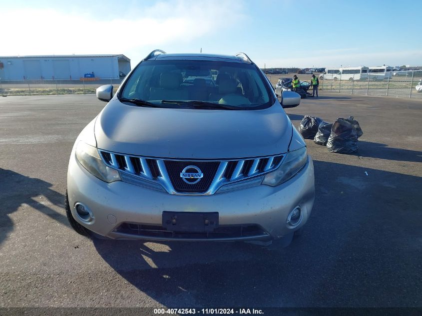 2010 Nissan Murano Le VIN: JN8AZ1MW9AW136029 Lot: 40742543