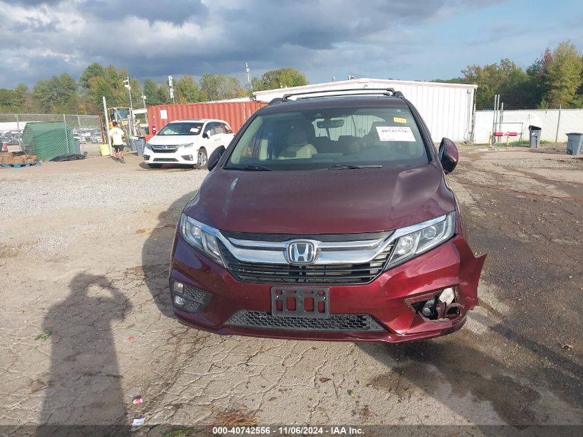 2019 Honda Odyssey Ex-L VIN: 5FNRL6H78KB021377 Lot: 40742556