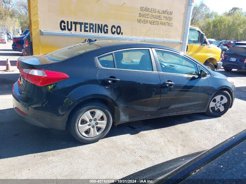 2016 Kia Forte Lx VIN: KNAFK4A6XG5535510 Lot: 40742558