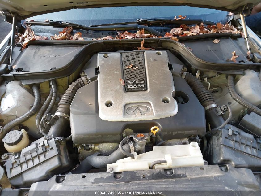 2009 Infiniti G37X VIN: JNKCV64F49M650759 Lot: 40742565