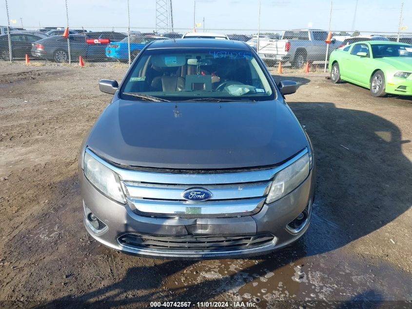 2012 Ford Fusion Sel VIN: 3FAHP0JG8CR342106 Lot: 40742567