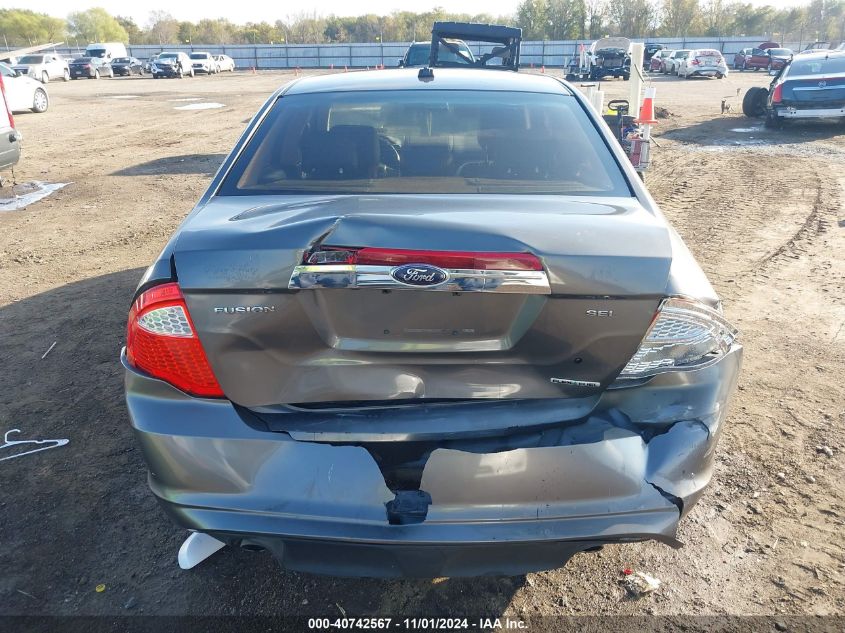 2012 Ford Fusion Sel VIN: 3FAHP0JG8CR342106 Lot: 40742567