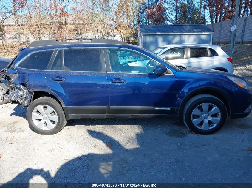 2011 Subaru Outback 2.5I Premium VIN: 4S4BRBGC9B3417317 Lot: 40742573