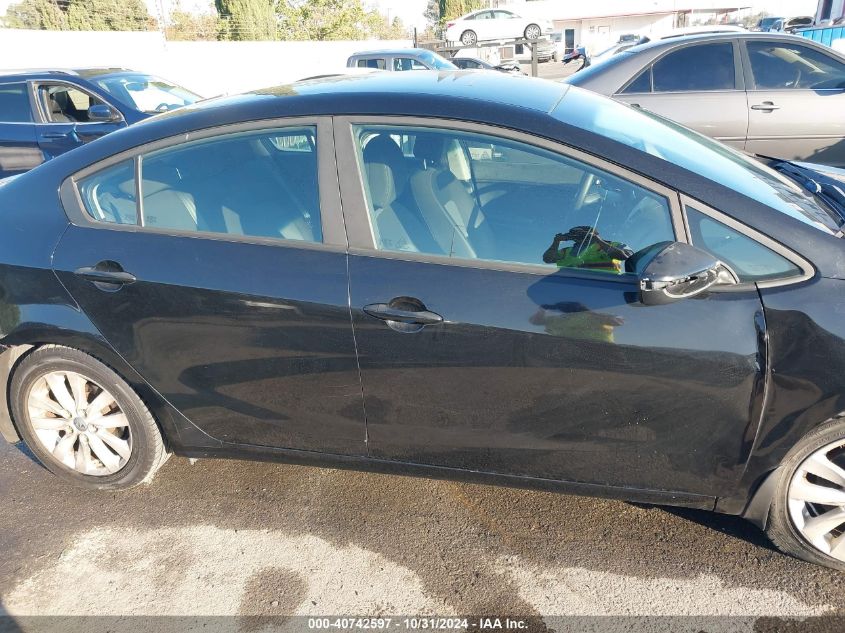 2016 KIA FORTE LX - KNAFX4A68G5595674