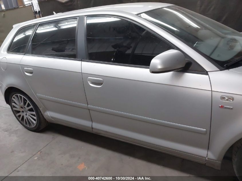 2006 Audi A3 2.0T VIN: WAUMF78P26A093498 Lot: 40742600