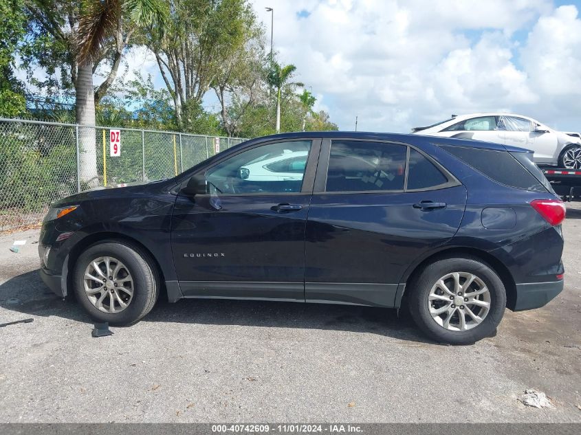 2020 Chevrolet Equinox Fwd Ls VIN: 3GNAXHEV9LS692959 Lot: 40742609