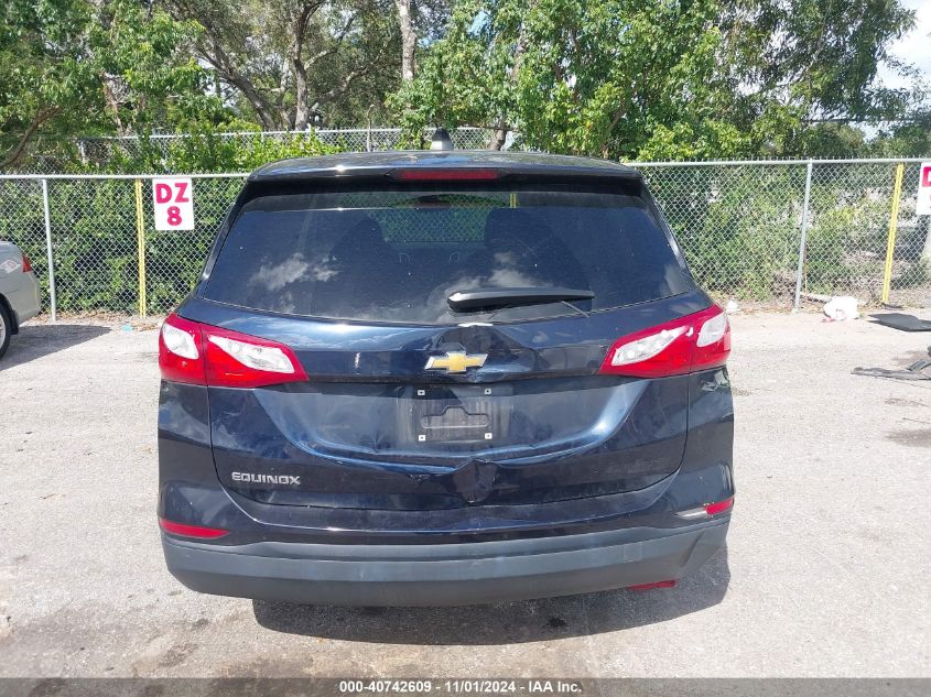 2020 Chevrolet Equinox Fwd Ls VIN: 3GNAXHEV9LS692959 Lot: 40742609