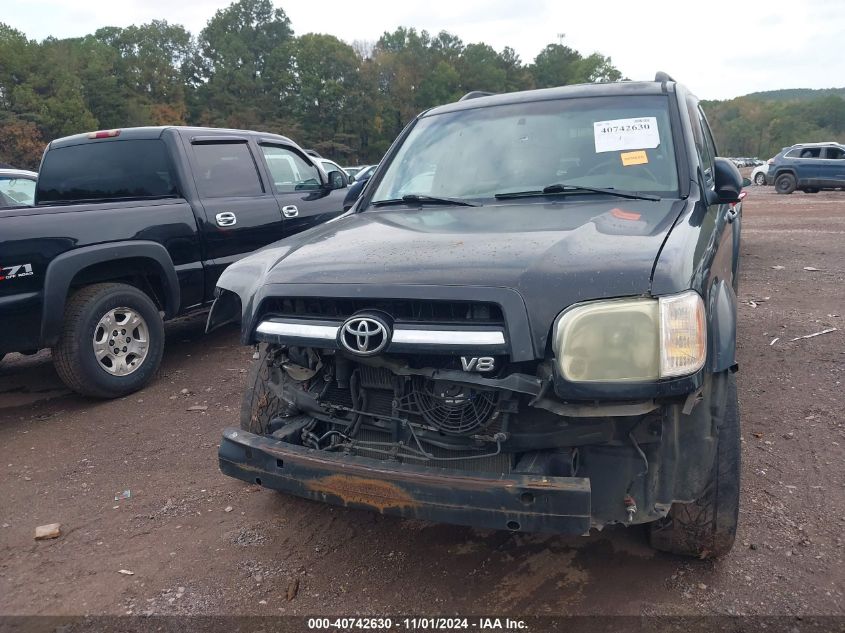 2005 Toyota Sequoia Sr5 V8 VIN: 5TDZT34A25S255000 Lot: 40742630