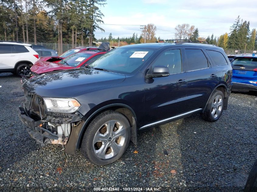 2014 Dodge Durango Limited VIN: 1C4RDJDG2EC594556 Lot: 40742640