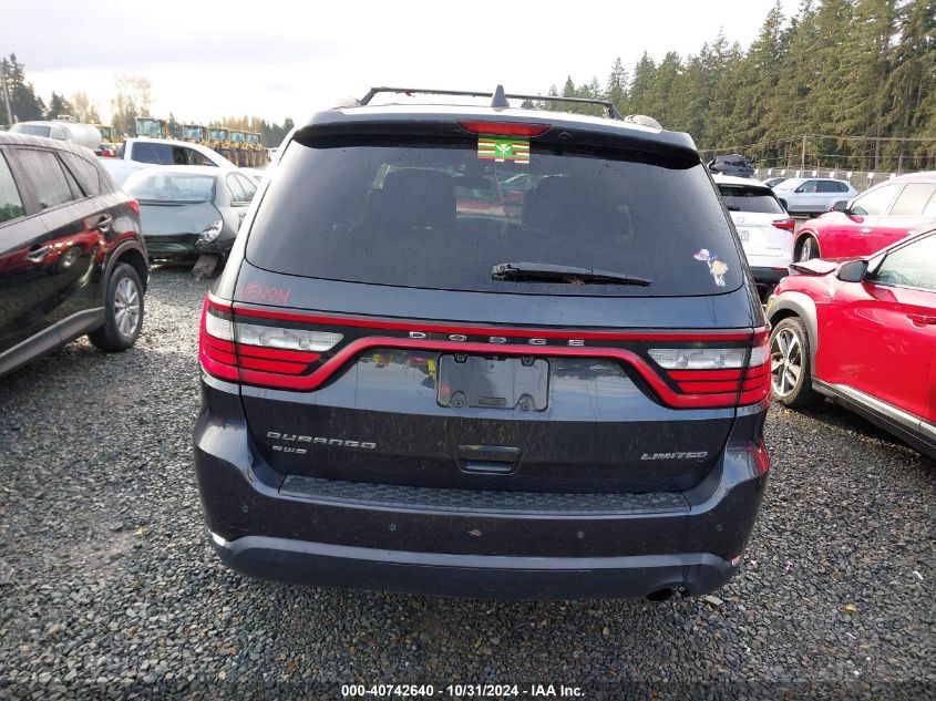 2014 DODGE DURANGO LIMITED - 1C4RDJDG2EC594556